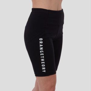 ORANGETHEORY Biker Short with Pockets - Black -  NWT - Size XL